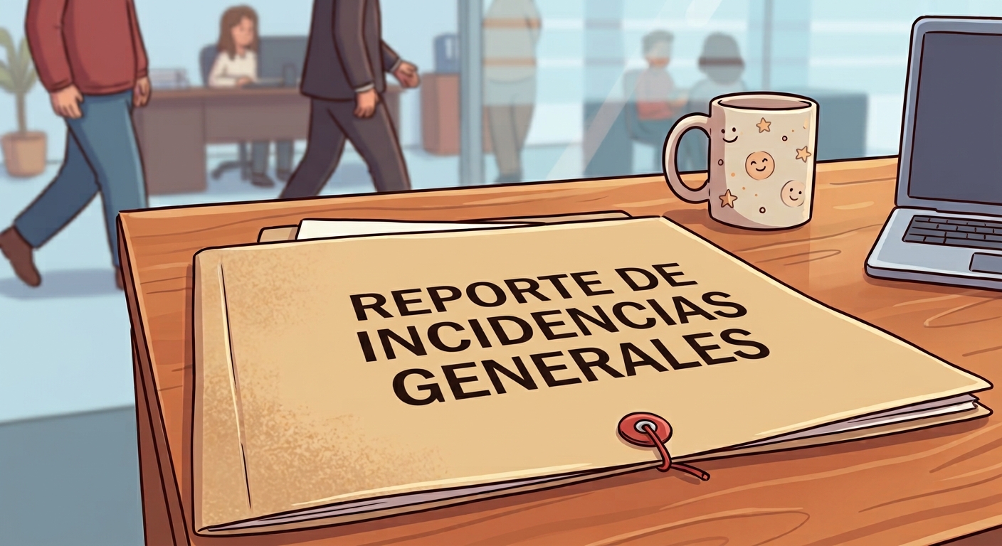 Reporte de incidencias generales